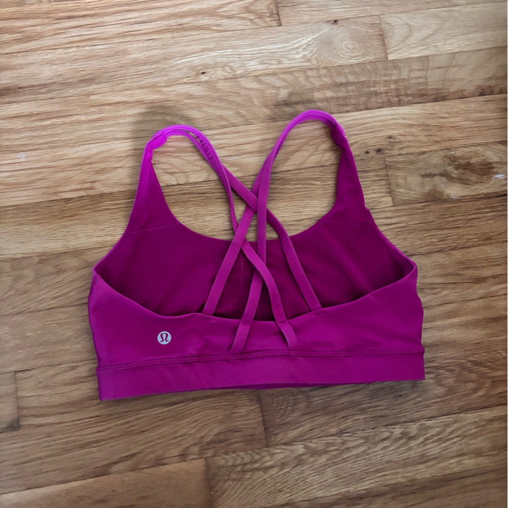 Lululemon Energy Bra - Ripened Raspberry (B/C) - Picture 4 of 6